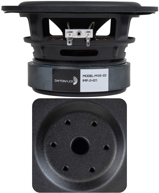 Max-x MX6-22 under spider and motor venting